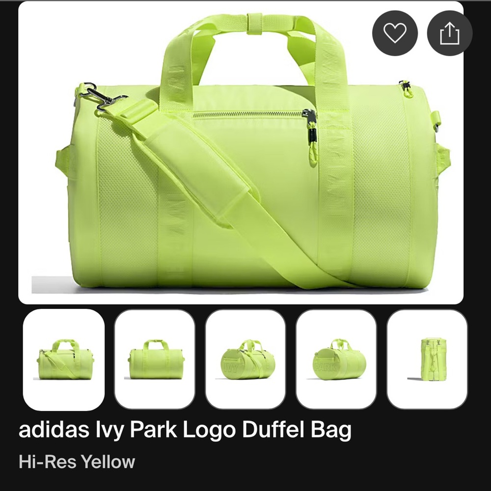 Ivy Park x Adidas Hi-Res Yellow